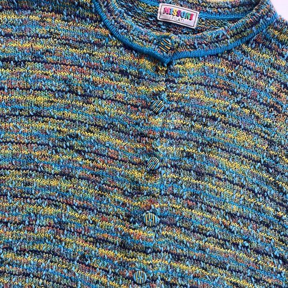 VINTAGE MISSONI CARDIGAN - Picture 2 of 4